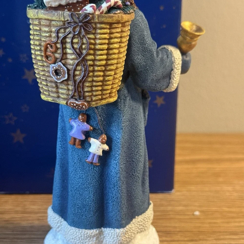 Pipka Figurine & Box Gingerbread‎ Santa 6.5